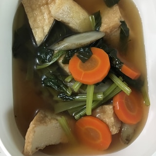 厚揚げ豆腐と細ごぼうの煮物(*^^*)☆